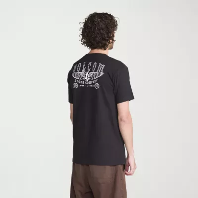 VOLCOM Mens Crew Neck Short Sleeve Regular Fit Graphic T-Shirt