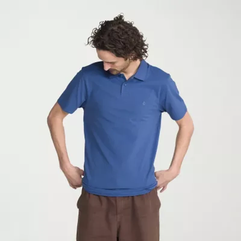 VOLCOM Mens Regular Fit Short Sleeve Polo Shirt