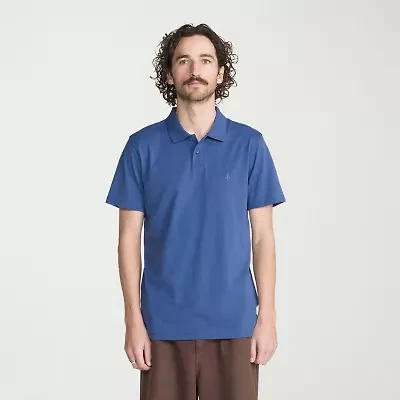 VOLCOM Mens Regular Fit Short Sleeve Polo Shirt
