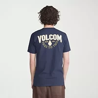 VOLCOM Mens Crew Neck Short Sleeve Regular Fit Graphic T-Shirt