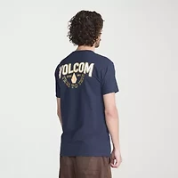VOLCOM Mens Crew Neck Short Sleeve Regular Fit Graphic T-Shirt