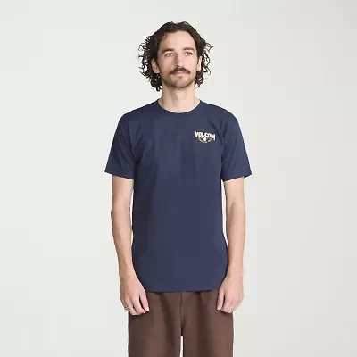 VOLCOM Mens Crew Neck Short Sleeve Regular Fit Graphic T-Shirt