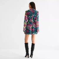 Hope & Wonder Black History Month Womens Long Sleeve A-Line Dress