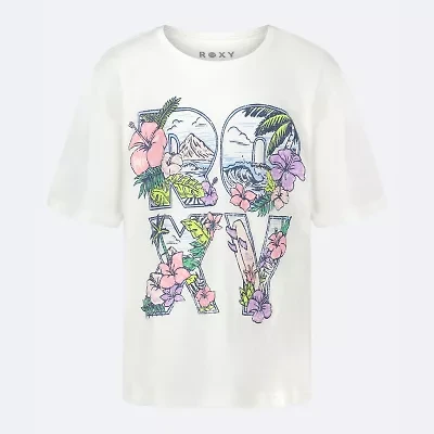 Roxy Big Kid Girls Crew Neck Short Sleeve Graphic T-Shirt