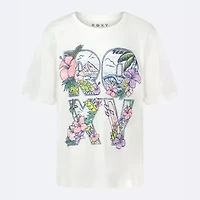 Roxy Big Kid Girls Crew Neck Short Sleeve Graphic T-Shirt
