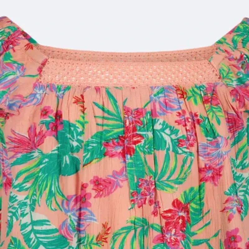 Roxy Big Kid Girls Scoop Neck Sleeveless Tank Top