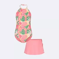 Roxy Big Kid Girls One Piece+Cover-Ups