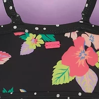 Roxy Big Kid Girls Floral One Piece Swimsuit