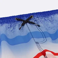 Quiksilver Big Kid Boys Striped Swim Trunks