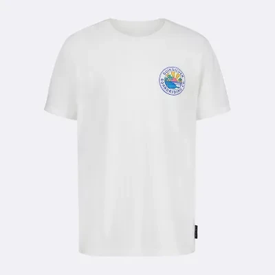 Quiksilver Big Kid Boys Crew Neck Short Sleeve Regular Fit Graphic T-Shirt