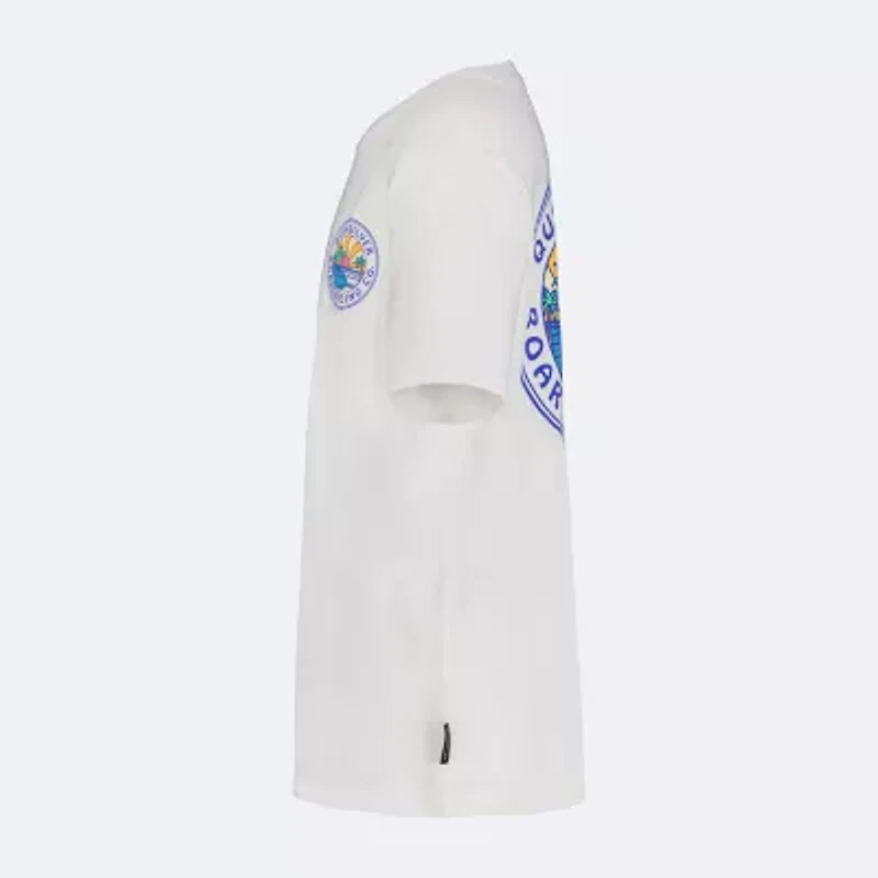 Quiksilver Big Kid Boys Crew Neck Short Sleeve Regular Fit Graphic T-Shirt