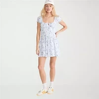 AEROPOSTALE Womens Juniors Short Sleeve Sundress
