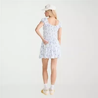AEROPOSTALE Womens Juniors Short Sleeve Sundress