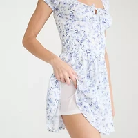 AEROPOSTALE Womens Juniors Short Sleeve Sundress