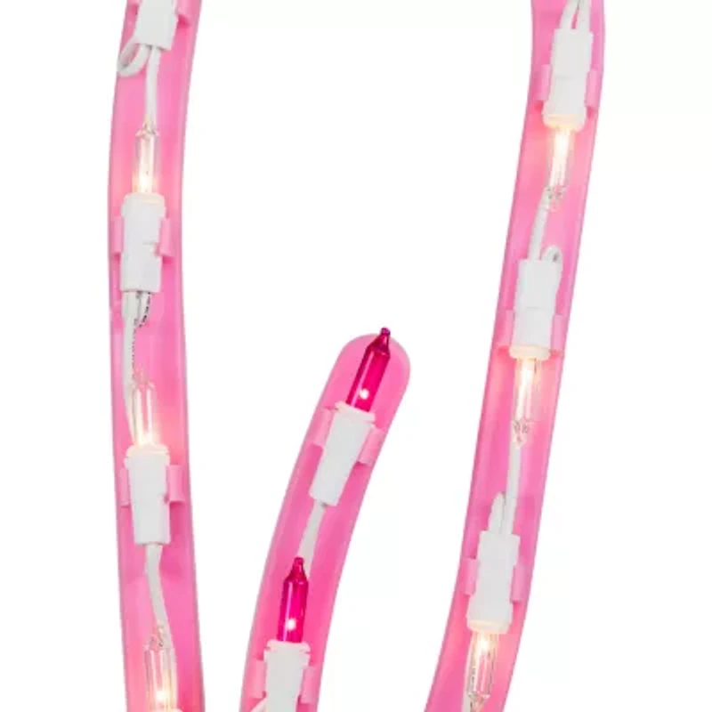 Northlight 17" Lighted Bunny Head Window Easter Window Decor