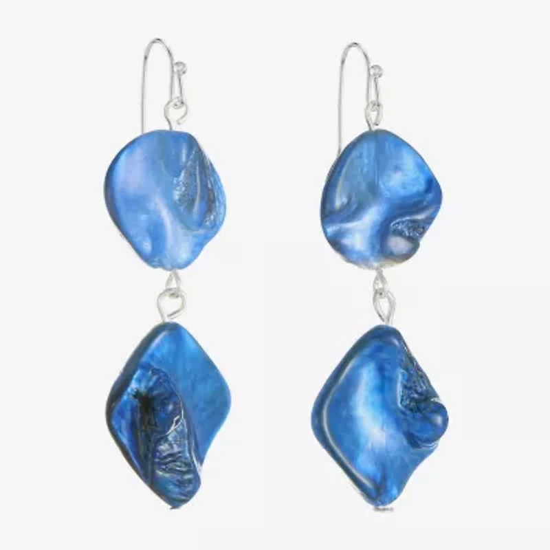 Mixit Womens Drop Earrings