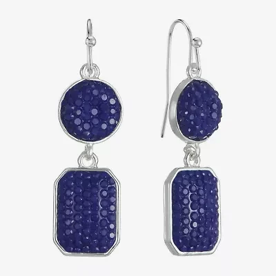 Mixit Womens Drop Earrings