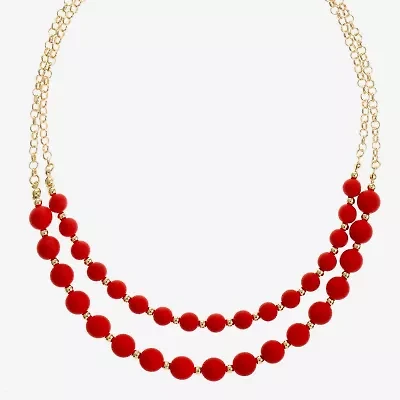 Liz Claiborne Womens 18 Inch Strand Necklace