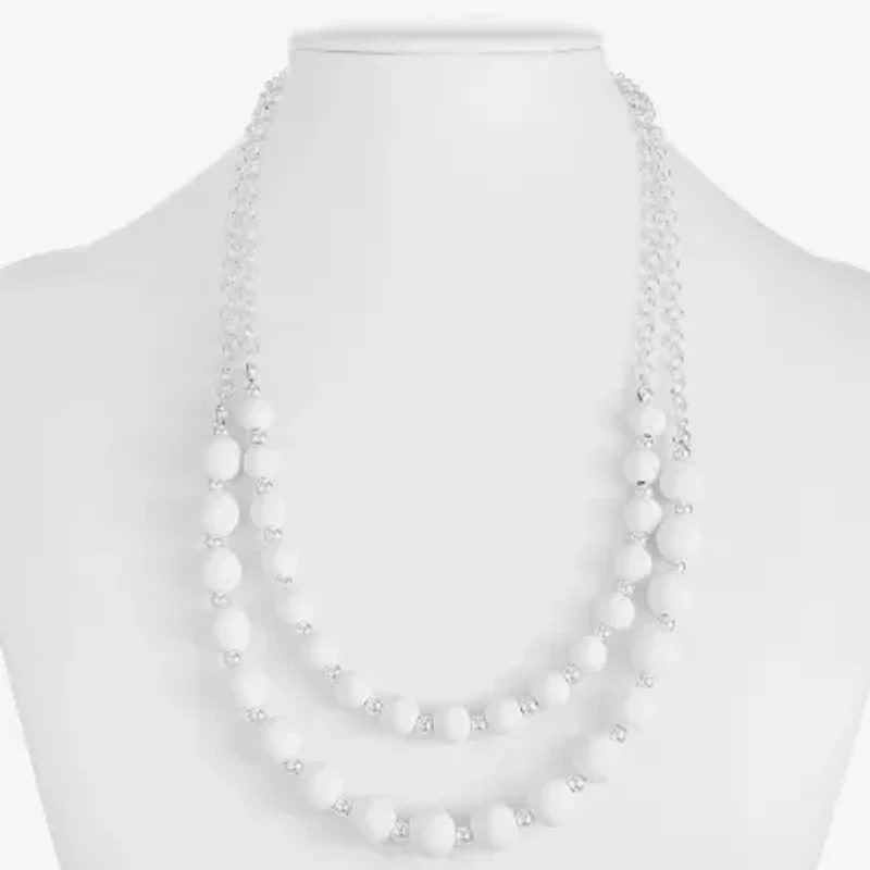 Liz Claiborne Womens 18 Inch Strand Necklace
