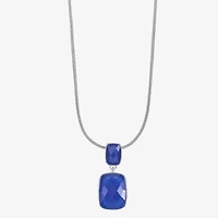 Liz Claiborne Womens Inch Pendant Necklace