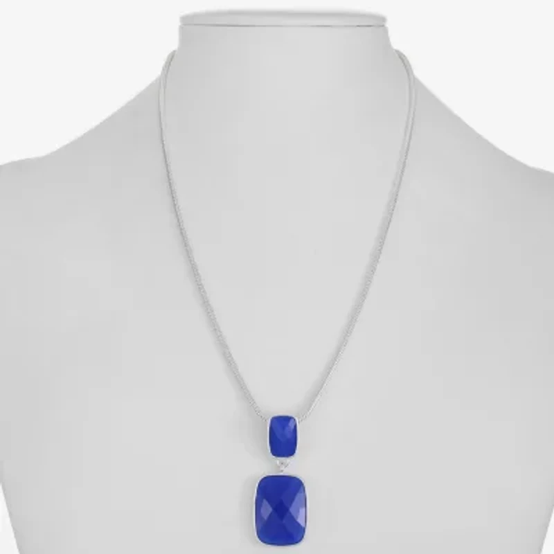 Liz Claiborne Womens Inch Pendant Necklace