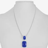 Liz Claiborne Womens Inch Pendant Necklace