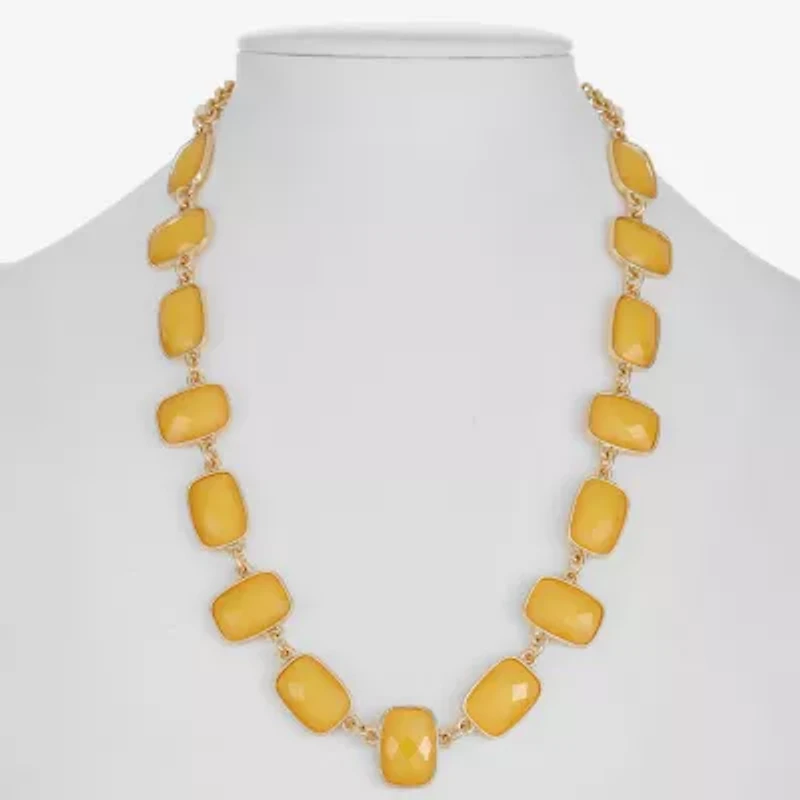 Liz Claiborne Womens 17 Inch Collar Necklace