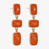 Liz Claiborne Womens Hypoallergenic Drop Earrings