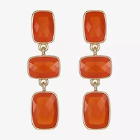 Liz Claiborne Womens Hypoallergenic Drop Earrings