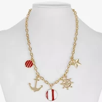 Liz Claiborne Womens 17 Inch Statement Necklace