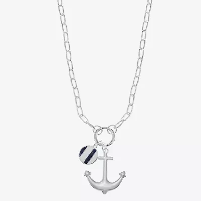 Liz Claiborne Womens 17 Inch Pendant Necklace