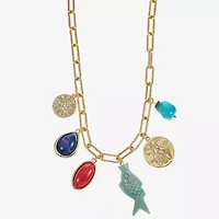 Liz Claiborne Womens 17 Inch Statement Necklace