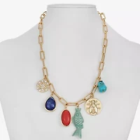 Liz Claiborne Womens 17 Inch Statement Necklace