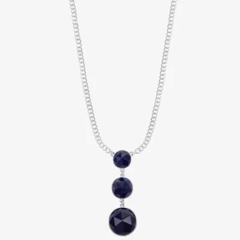 Liz Claiborne Womens Inch Pendant Necklace