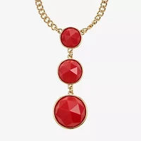 Liz Claiborne Womens 18 Inch Pendant Necklace
