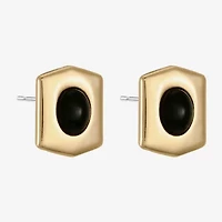 Monet Jewelry Black 19mm Stud Earrings