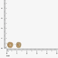 Monet Jewelry 16mm Knot Stud Earrings