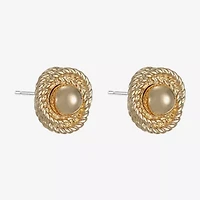 Monet Jewelry 16mm Knot Stud Earrings