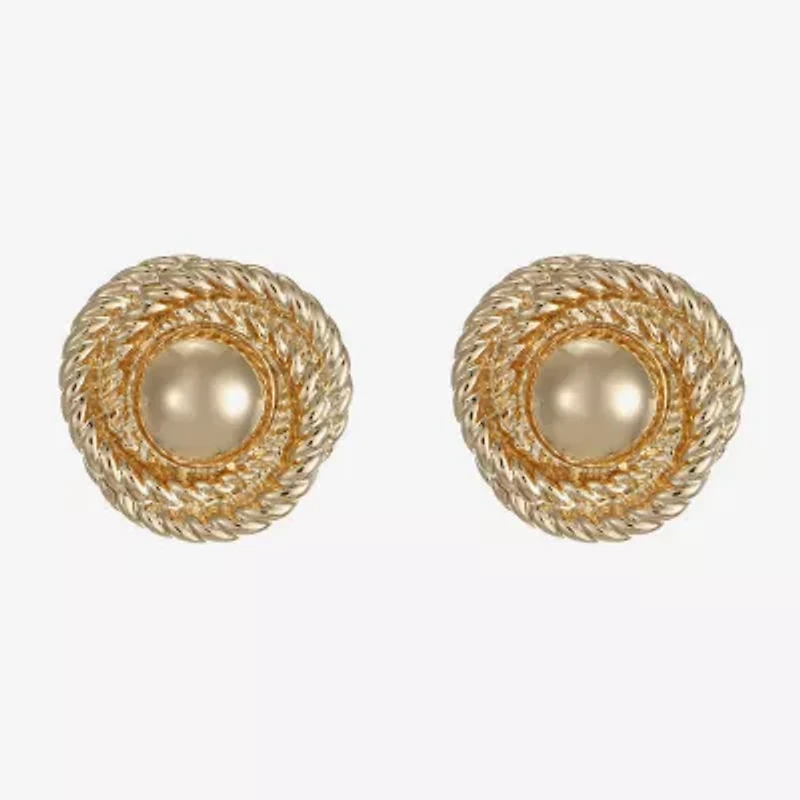 Monet Jewelry 16mm Knot Stud Earrings