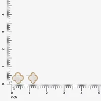 Monet Jewelry 17mm Clover Stud Earrings