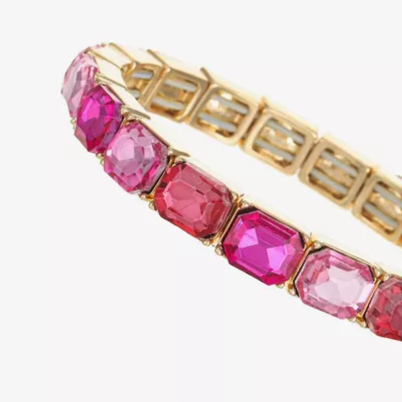 Monet Jewelry Womens Glass Stretch Bracelet