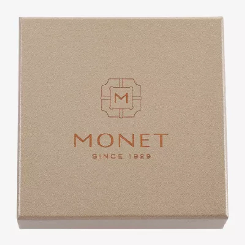 Monet Jewelry Gold Tone Heart Compact Mirror