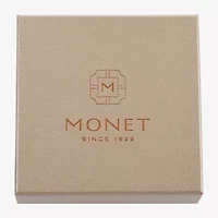 Monet Jewelry Gold Tone Heart Compact Mirror