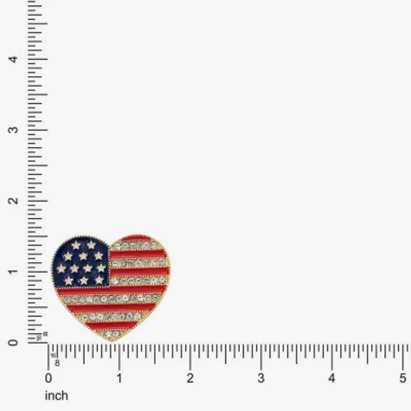 Monet Jewelry Glass Pin