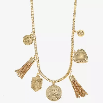 Liz Claiborne 50th Anniversary Womens 17 Inch Collar Necklace