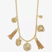 Liz Claiborne 50th Anniversary Womens 17 Inch Collar Necklace