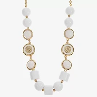 Liz Claiborne 50th Anniversary Womens 17 Inch Collar Necklace