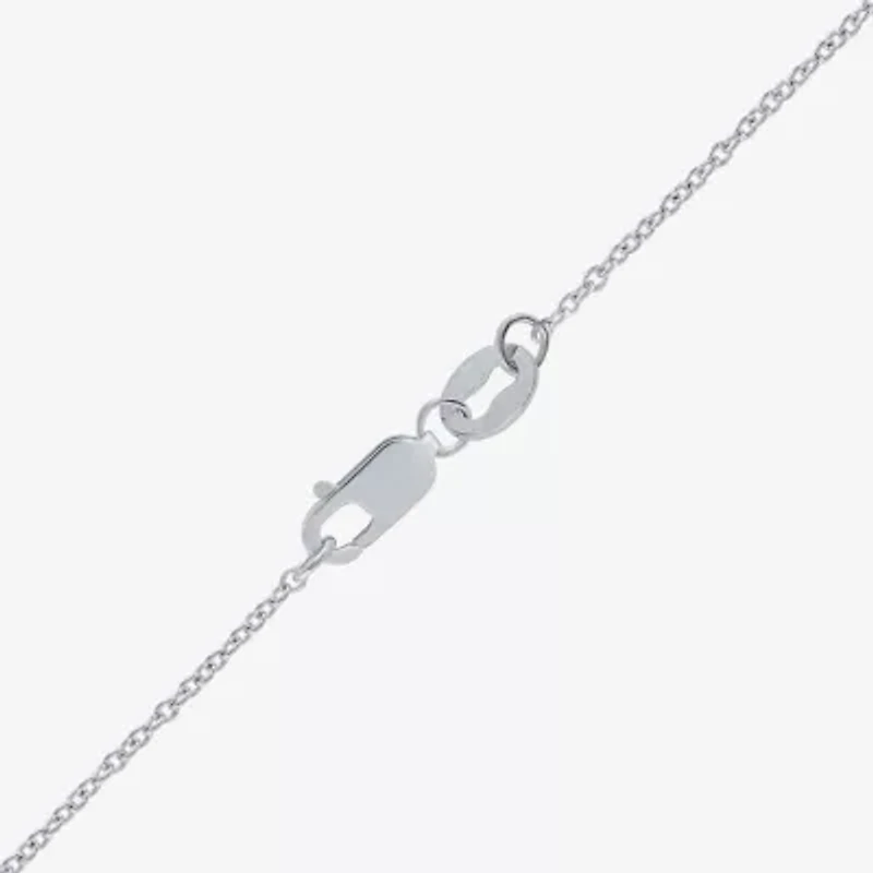 Limited Quantities! Womens 1/8 CT. T.W. Natural White Diamond Sterling Silver 18 Inch Pendant Necklace