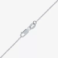 Limited Quantities! Womens 1/8 CT. T.W. Natural White Diamond Sterling Silver 18 Inch Pendant Necklace