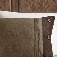 Madison Park Westbrook 7-Pc. Faux Suede Comforter Set